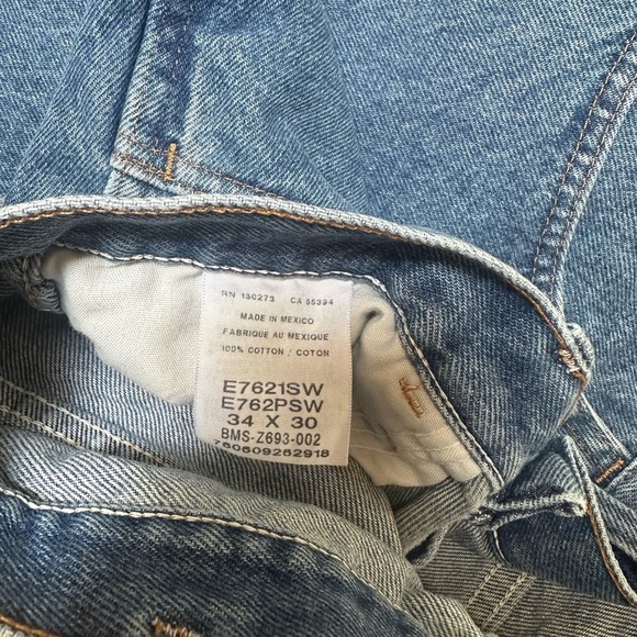 Rustler | Classic straight leg blue jeans size 34x30 - Picture 7 of 7